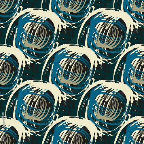 Abstract geometric colored background in the style of graffiti. Qualitative illustration for your design.