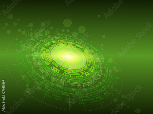 technology background soft green