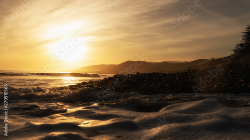 Sunset at El Capitan State Beach, CA