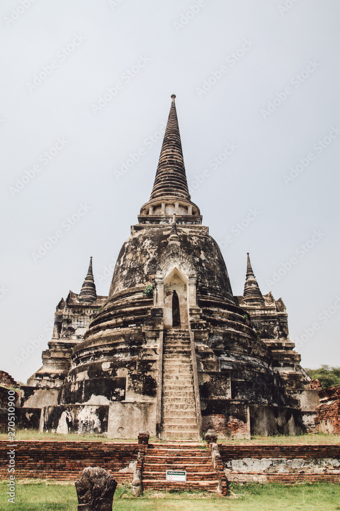 ON 26 May 2019,The old famous temple in Thailand world heritage / Wat Phrasrisanphet