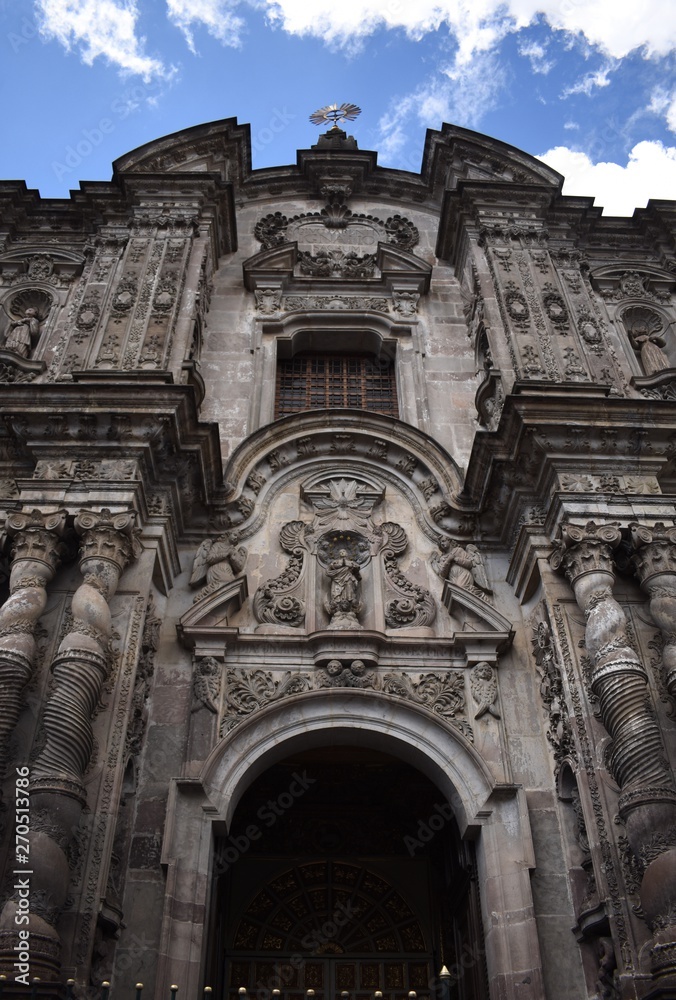 Gothic cathedral in Quito Ecuador Gothic cathedral in Quito Ecuador