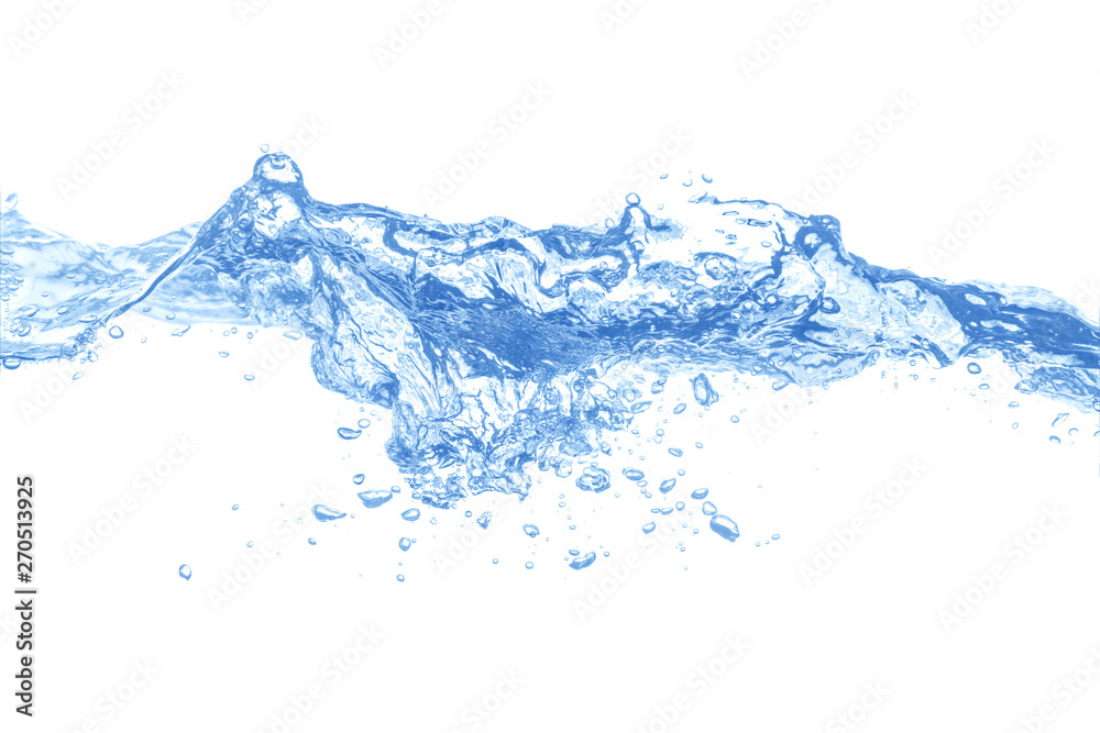 Water splash,water splash isolated on white background,blue water splash, Water splash,water splash isolated on white background,blue water splash,