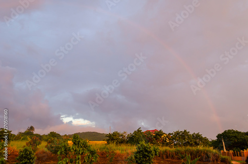 After Rain Evening Sky