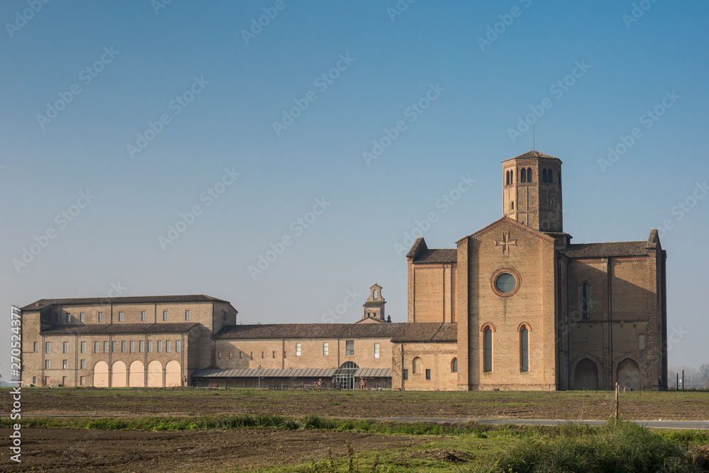 Carthusian Monastery located in the outskirts of Parma in Italy: Abbey of Valserena