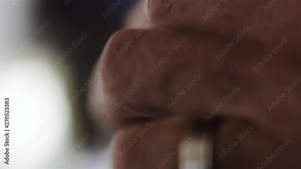 Man Putting On Ring. Close-Up. Man Putting On Ring. Close-Up.