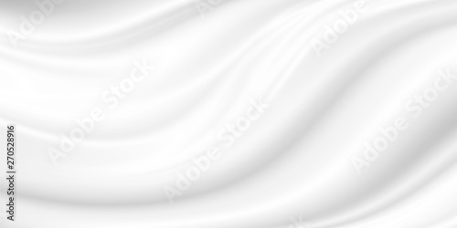 Fotografia White cosmetic cream background