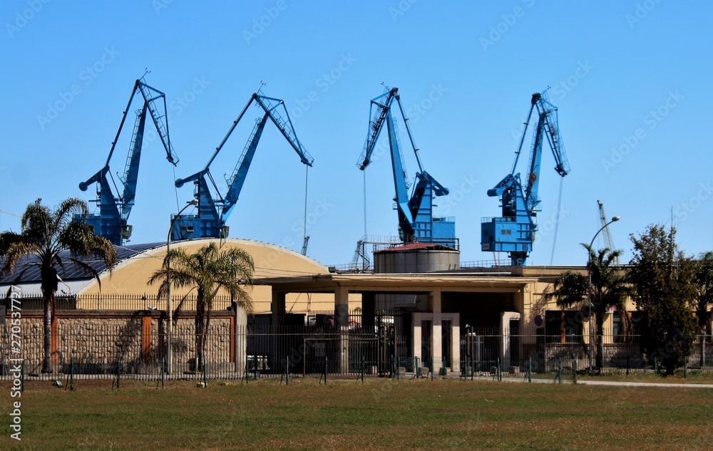 Industrial port of Palermo