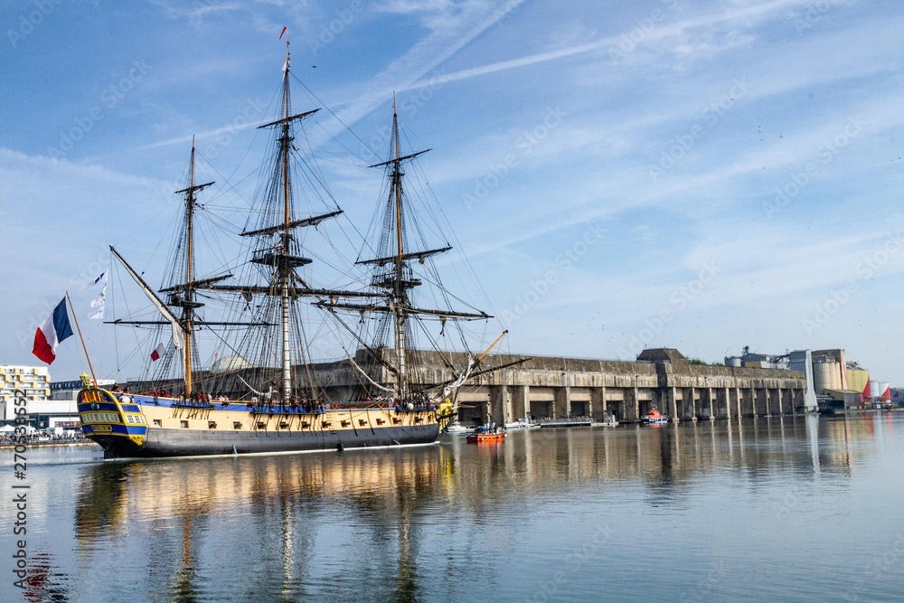 Saint-Nazaire - La frégate Hermione Lafayette