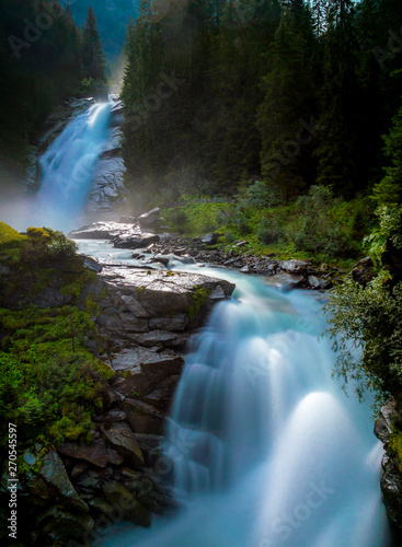 Krimmler Falls  Salzburger Land  Austria