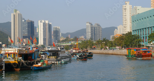 Photography Hong Kong fishing harbor port