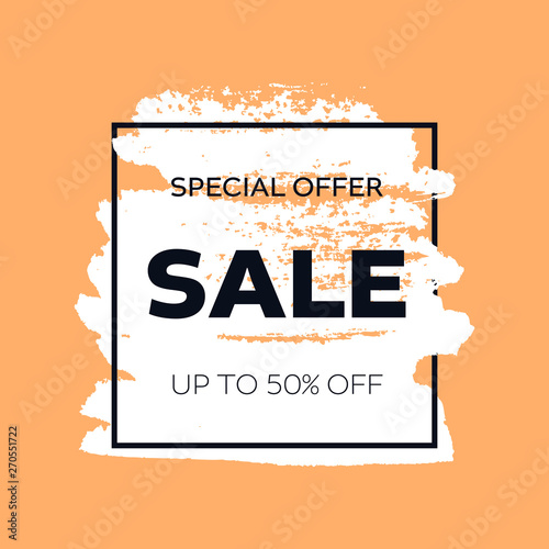 Shopping sale square frames templates.