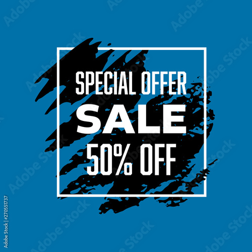 Shopping sale square frames templates.