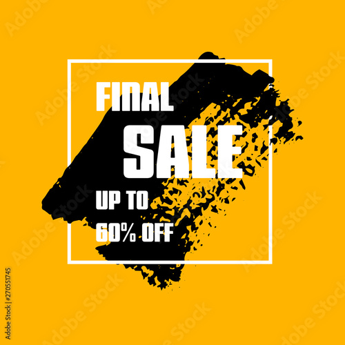Shopping sale square frames templates.