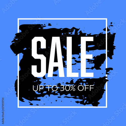 Sale banner template design.