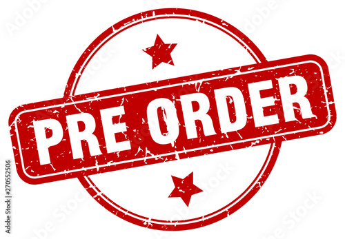 pre order sign