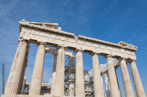 The Parthenon temple, Athens, Greece