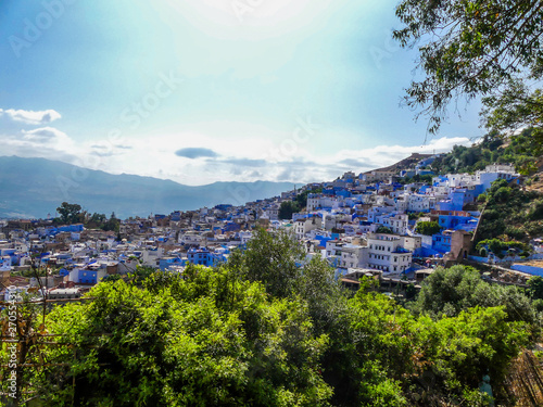 The charming city of Chefchaouen in northern Morocco © rani