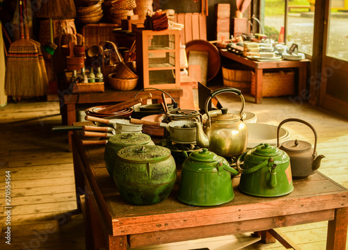 昔ながらの料理器具