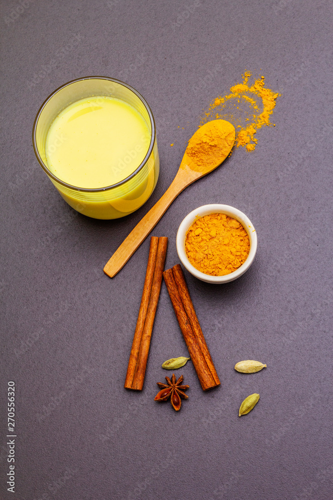 Golden turmeric milk Golden turmeric milk