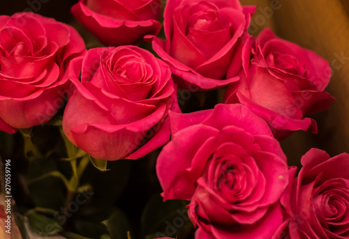 bouquet of red roses