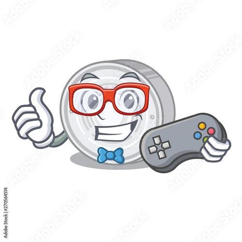 Gamer smoke detector in the cartoon shape