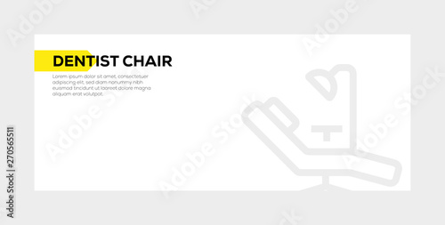 DENTIST CHAIR BANNER CONCEPT