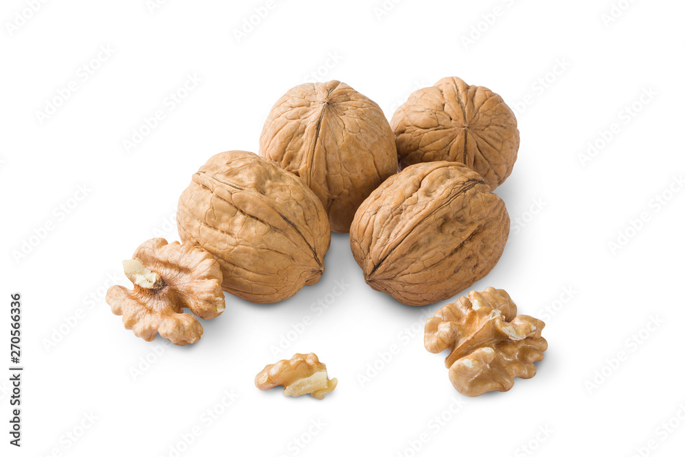 Walnuts, Walnuts on white background, Walnuts isolated, Walnuts kernel Walnuts, Walnuts on white background, Walnuts isolated, Walnuts kernel