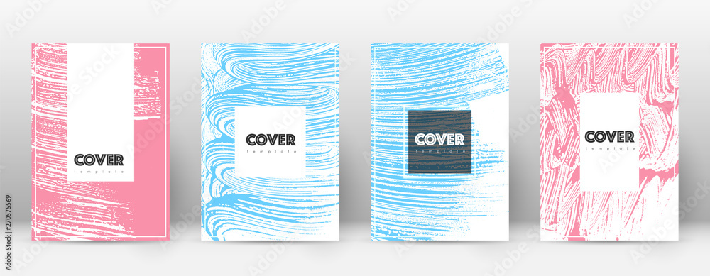 Cover page design template. Hipster brochure layou Cover page design template. Hipster brochure layou
