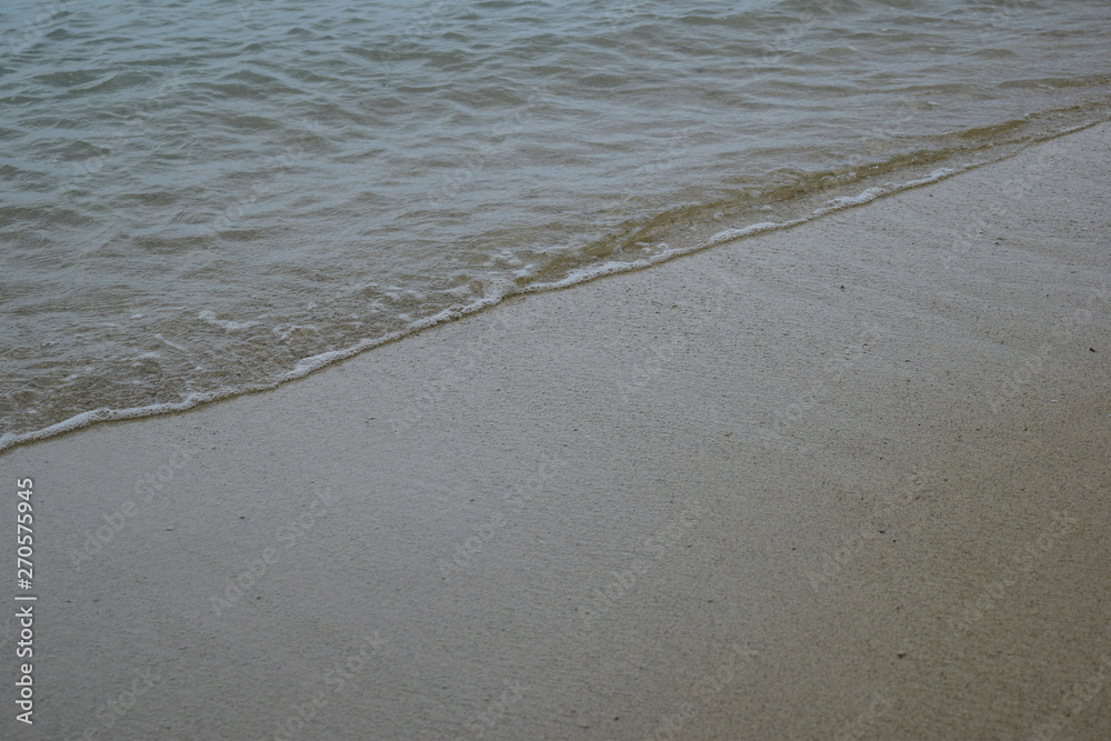 Beauty beach abstract background shoreline close up stylized