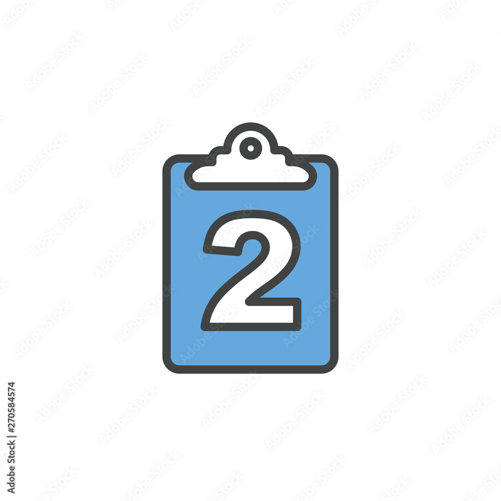 Delivery or Scheduling icon with the number 2 on it - shows 2 times per month Delivery or Scheduling icon with the number 2 on it - shows 2 times per month