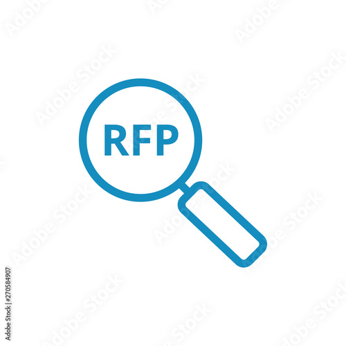 RFP Icon - request for proposal concept or idea