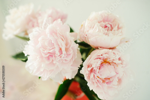 Fototapeta Naklejka Na Ścianę i Meble -  Bouquet of pink peony