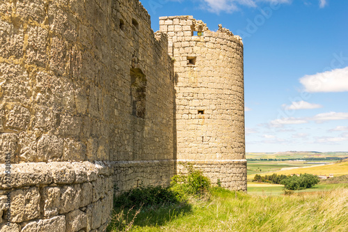 Castle of Hornillos de Cerrato (Palencia, Castilla y Leon, Spain)