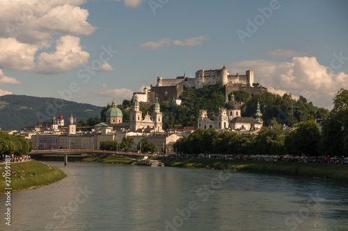 The old town of Salzburg