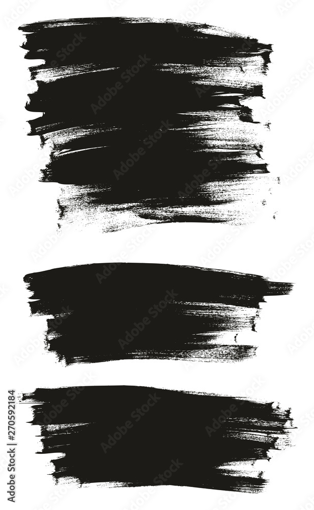 Calligraphy Paint Thin Brush Background Long High Detail Abstract Vector Background Mix Set 69