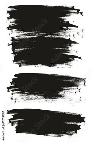 Calligraphy Paint Thin Brush Background Long High Detail Abstract Vector Background Mix Set 68