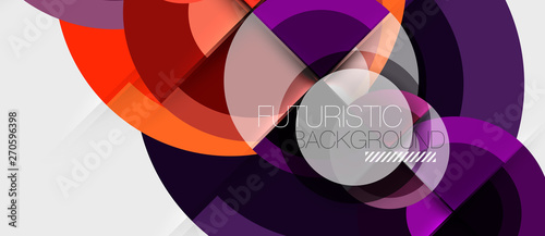 Circular geometrical design template