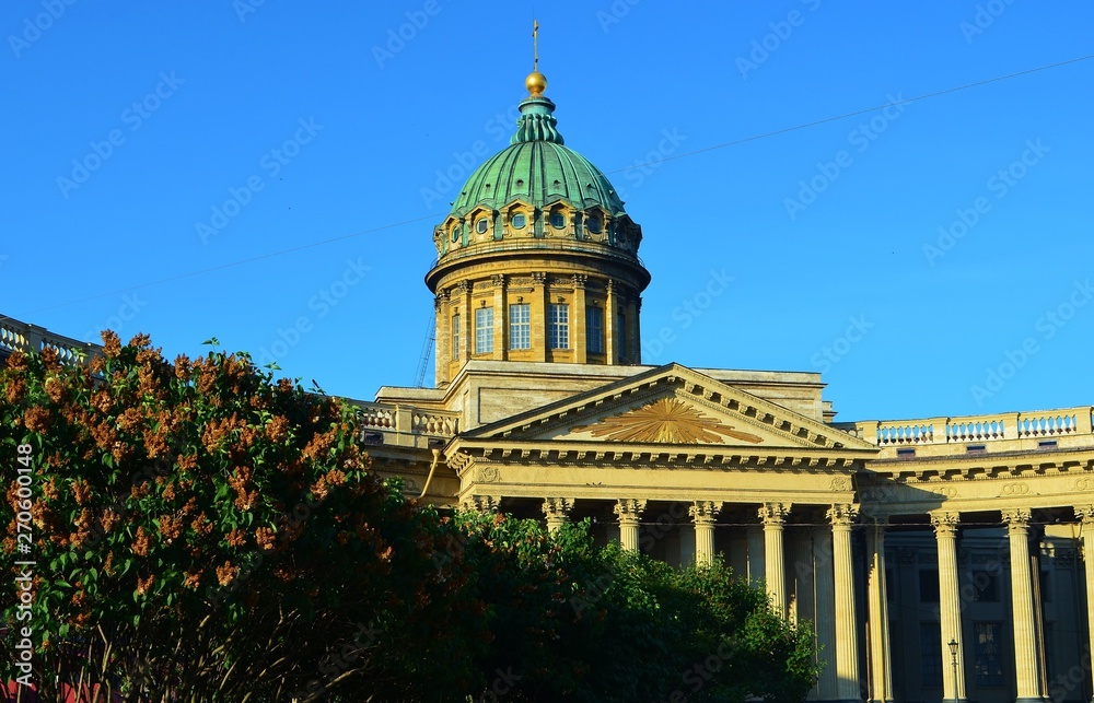 Obraz premium Kazan Cathedral in St. Petersburg