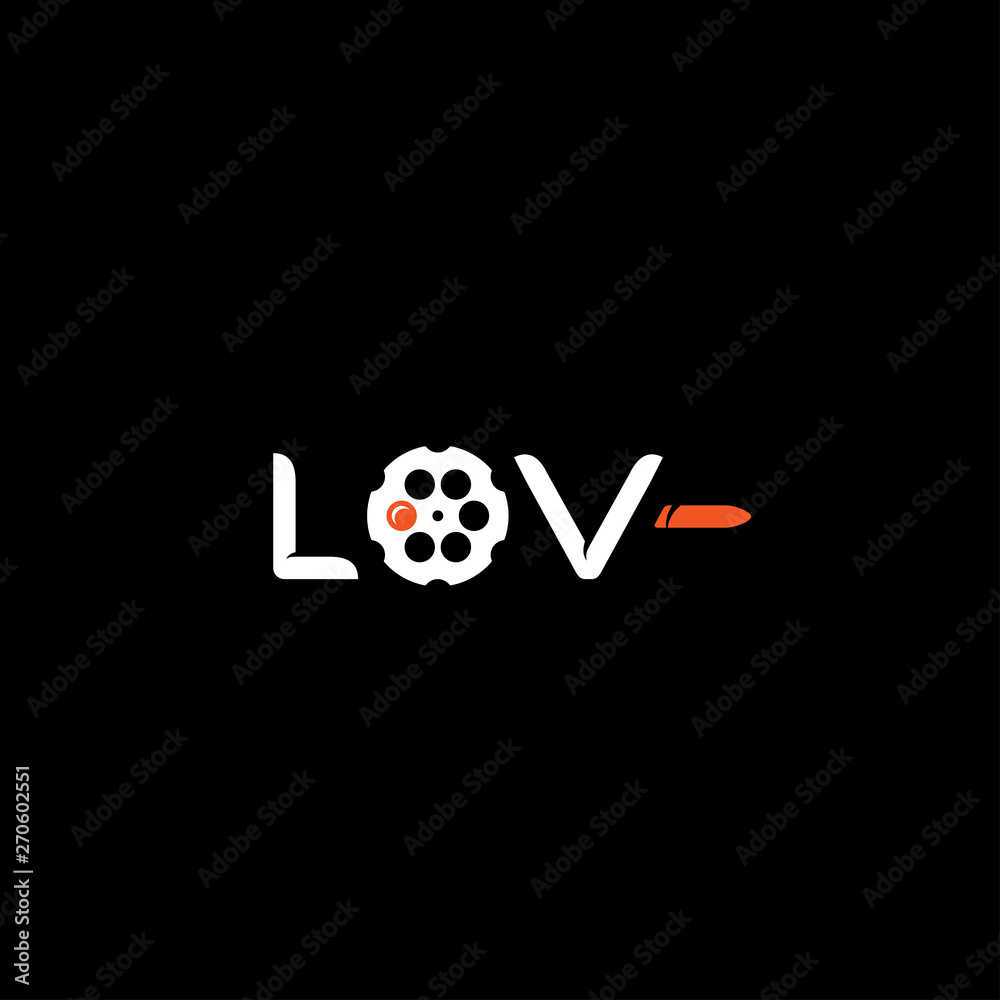 Inscription love. Concept with Russian roulette and a broken heart. Love is evil. Creative idea of unrequited love. Inscription love. Concept with Russian roulette and a broken heart. Love is evil. Creative idea of unrequited love.