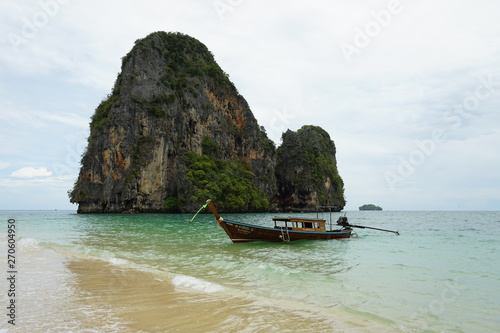  Beach boat in Krabi © Nonstocker