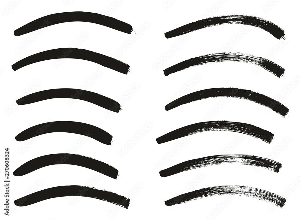 Calligraphy Paint Thin Brush Lines Curved High Detail Abstract Vector Background Set 35 Calligraphy Paint Thin Brush Lines Curved High Detail Abstract Vector Background Set 35