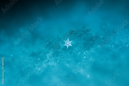 little bright snowflake