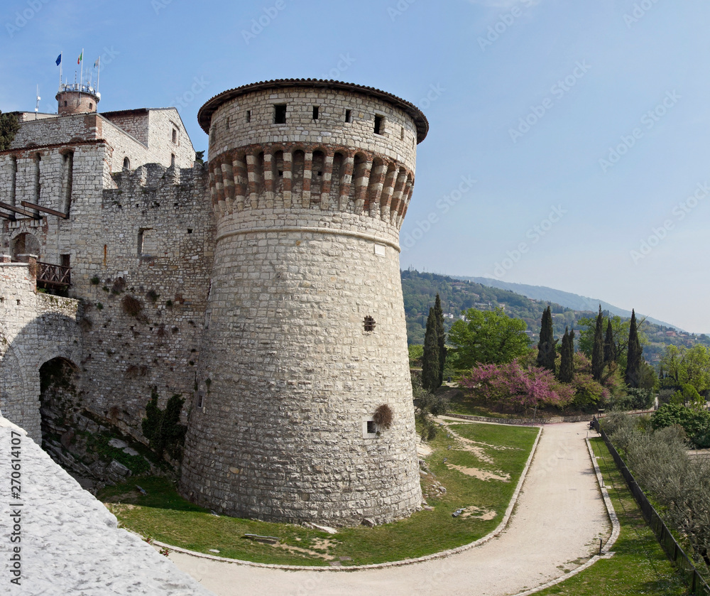 Fortified complex of Brescia castle