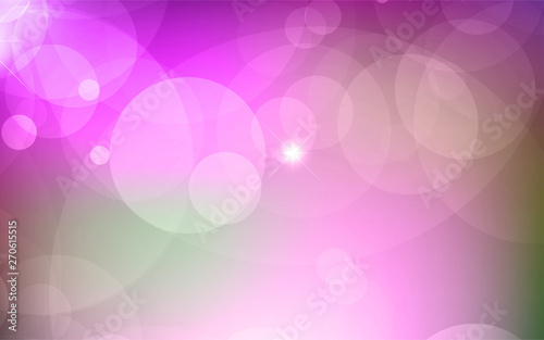 Abstract Bokeh white circle background