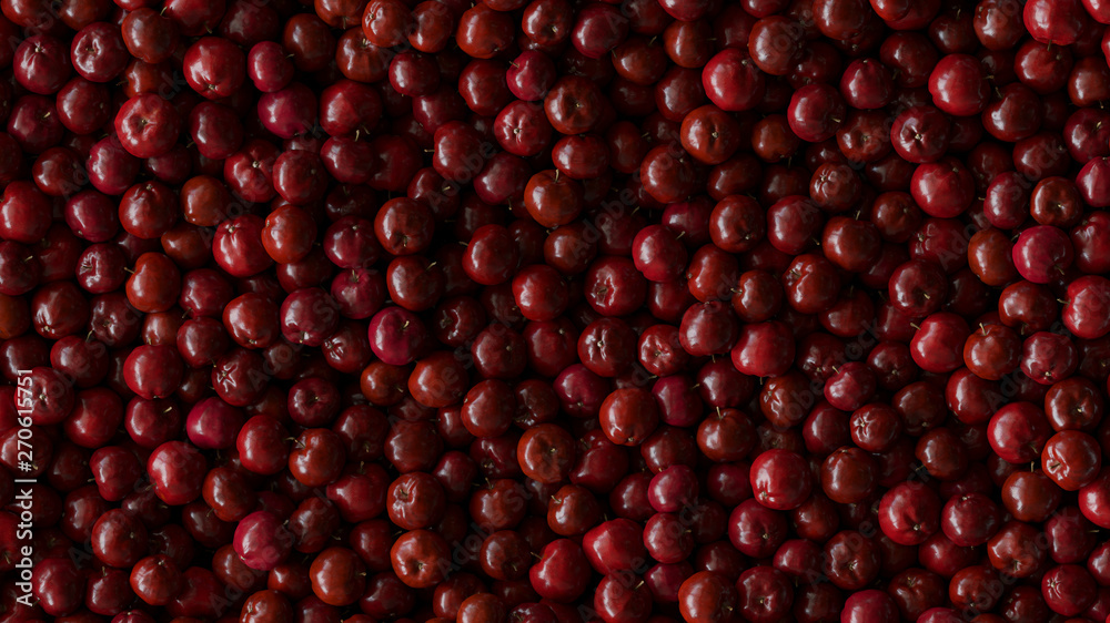 3D Rendering of Red Apples 3D Rendering of Red Apples
