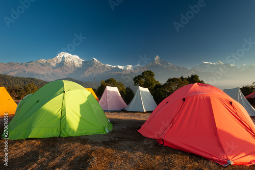 Tents for group camping