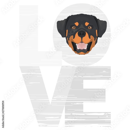 Love Rottweiler