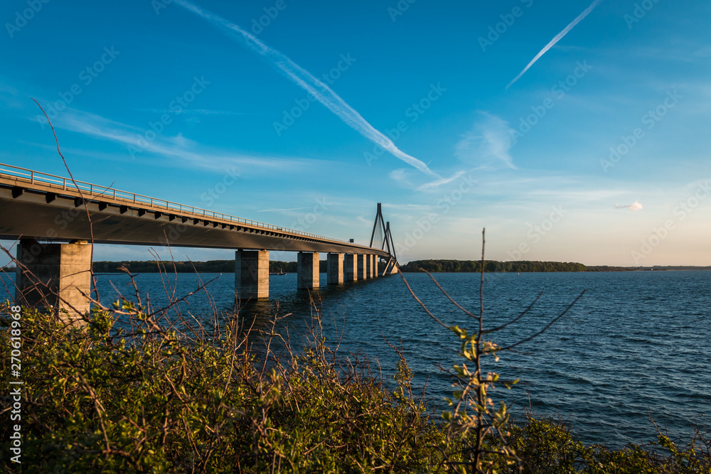 Fototapeta premium Bridge to Farö Island/Danmark