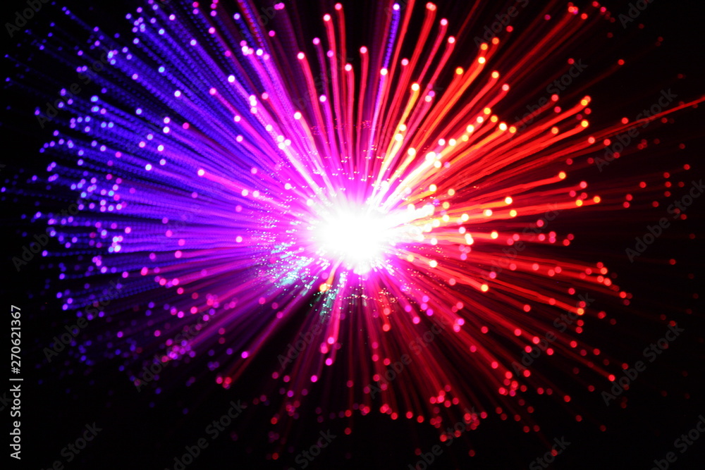 Naklejka premium Explosion Feuerwerk