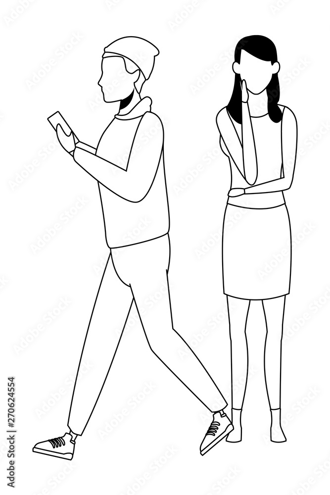 love couple cartoon black and white love couple cartoon black and white
